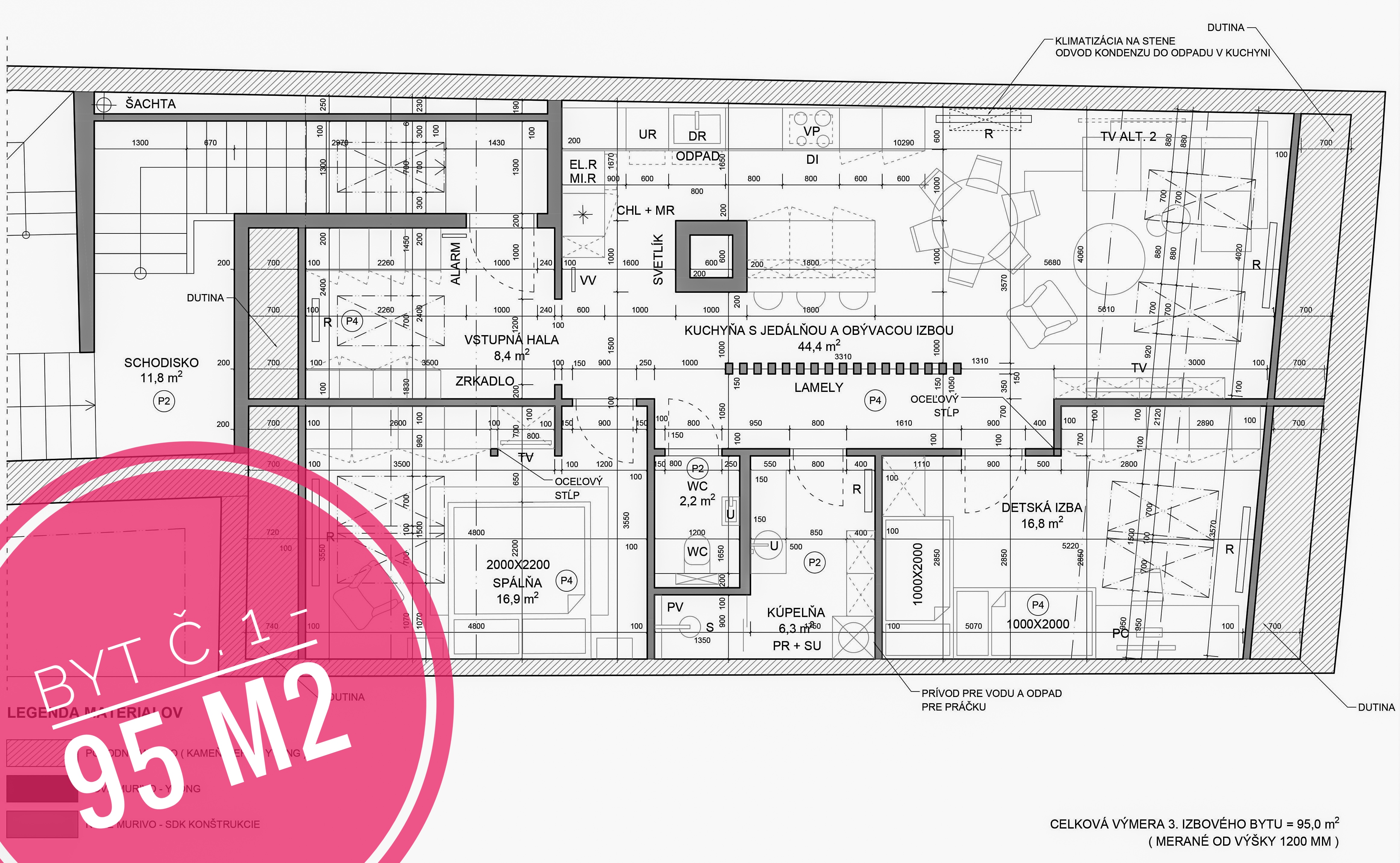 NA PREDAJ 3 izbový byt s parkovacím miestom v Sabinove, centrum mesta
