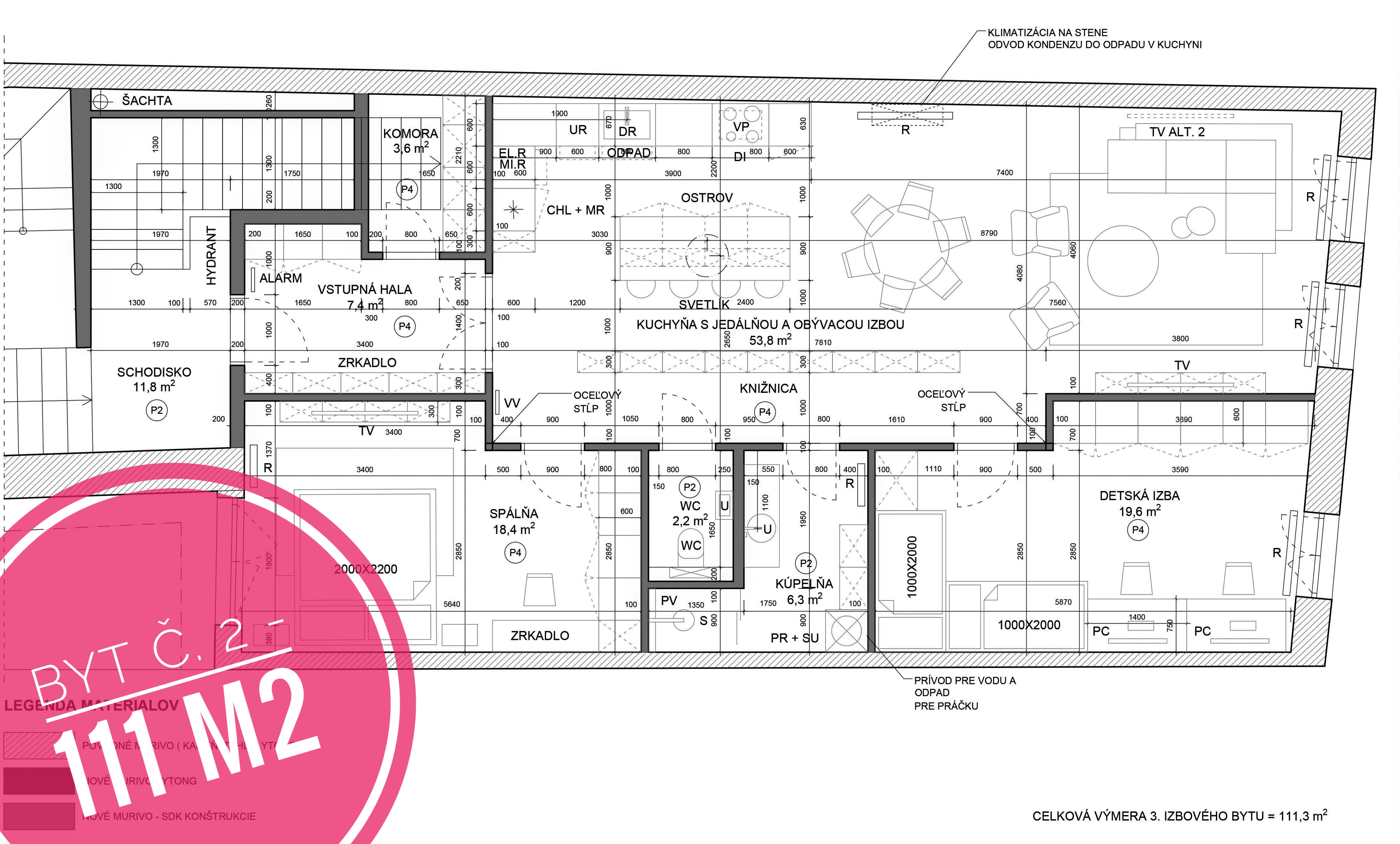 EXKLUZÍVNA PONUKA - NA PREDAJ 3 izbový byt v Sabinove