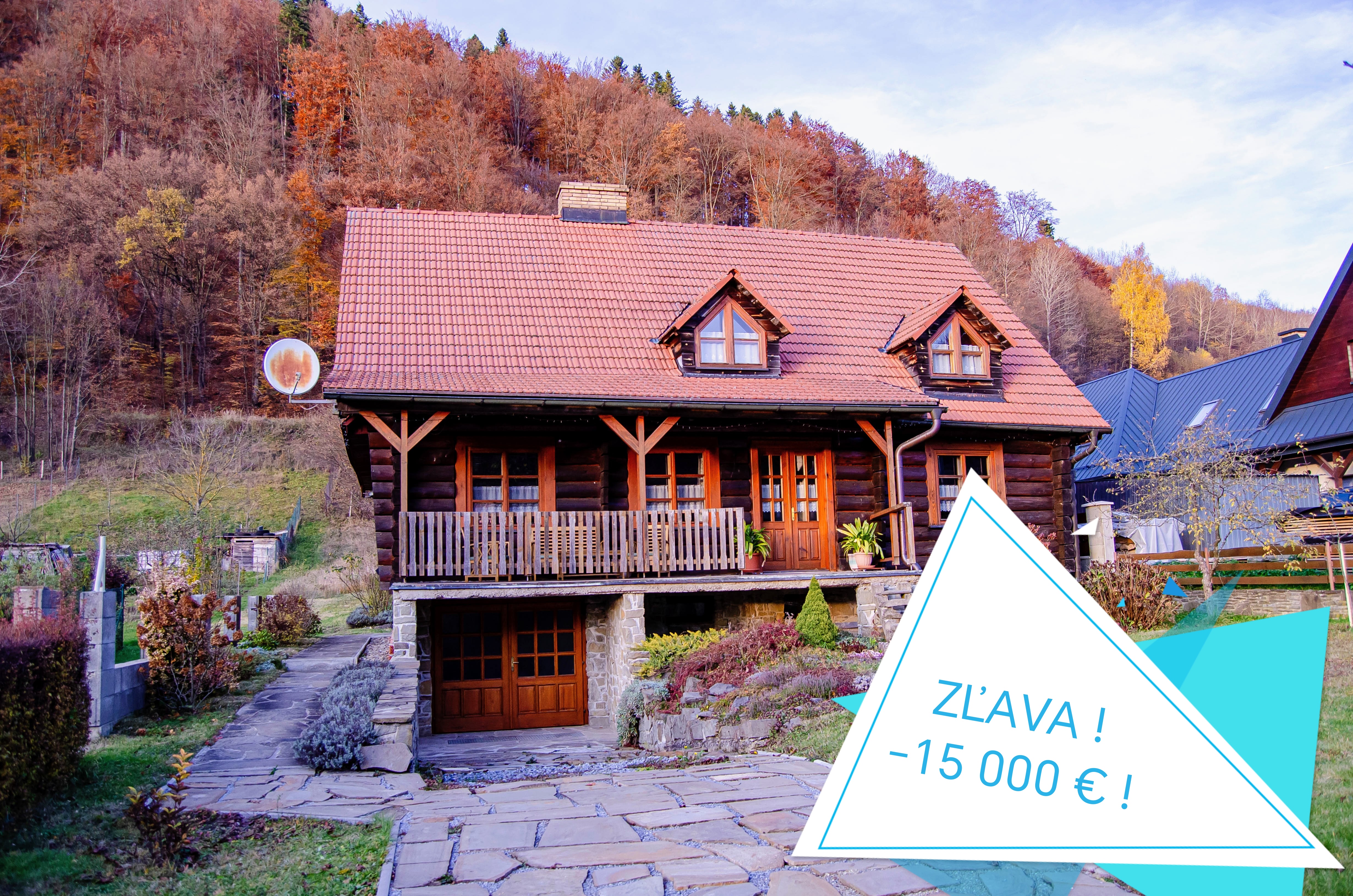 NA PREDAJ zrubový dom na Majdane- znížená cena!